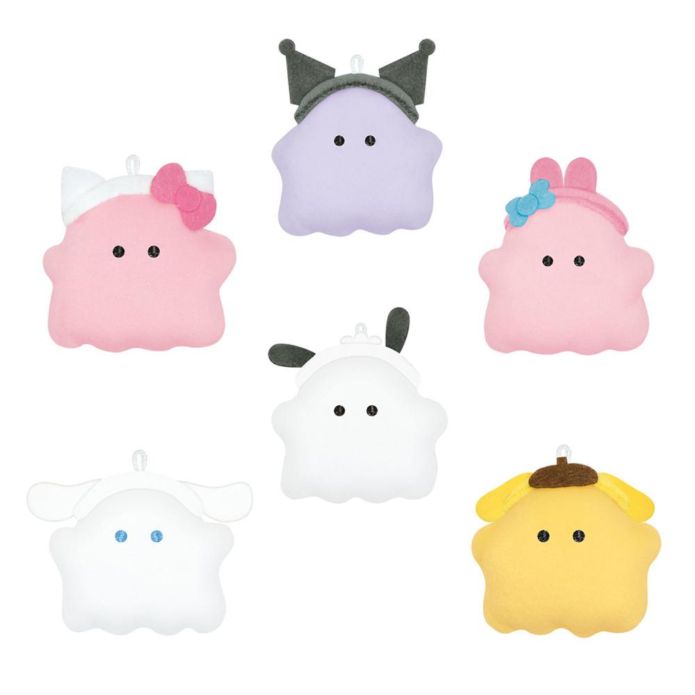 산리오x오바케누。페타후레 마스코트 키홀더