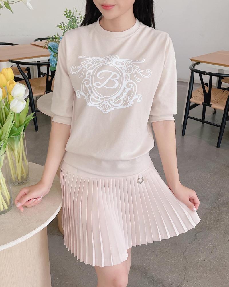 (수입) bc 쿠치 나염 반팔 맨투맨 3col