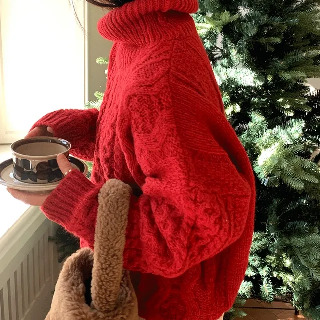 윈터 케이블 니트 ( 4color )