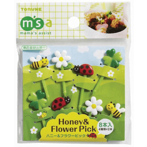 토루네 허니&플라워 픽, 8개, 1세트 - 이쑤시개 | 쿠팡