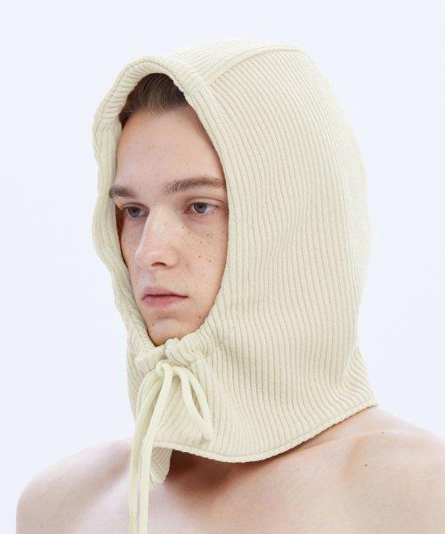 츄러스니트 바라클라바 아이보리