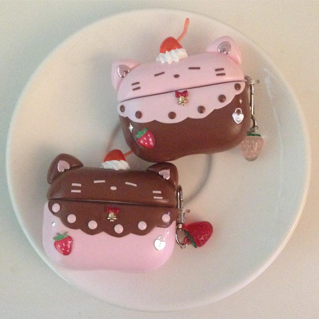 Strawberry chocolate AirPod case