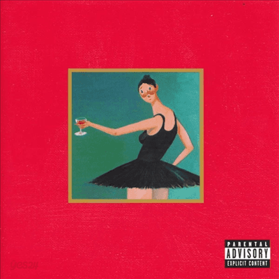 Kanye West - My Beautiful Dark Twisted Fantasy (Jewel Case)(CD)