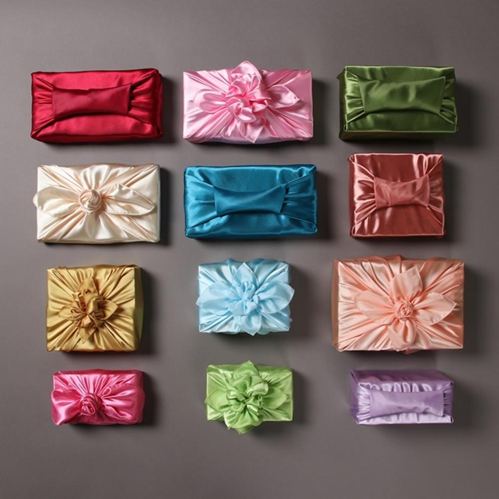 통샵 공단 보자기 10장묶음 55cm