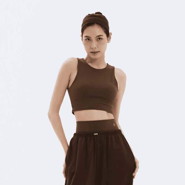 소프트 텐션 크롭 탑 [2color]