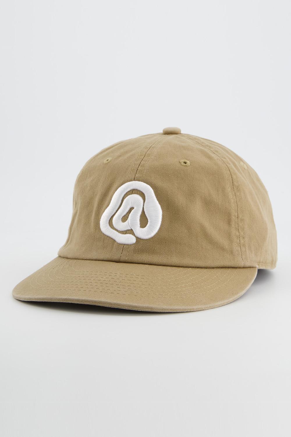 A Symbol Logo Washing Cap Beige