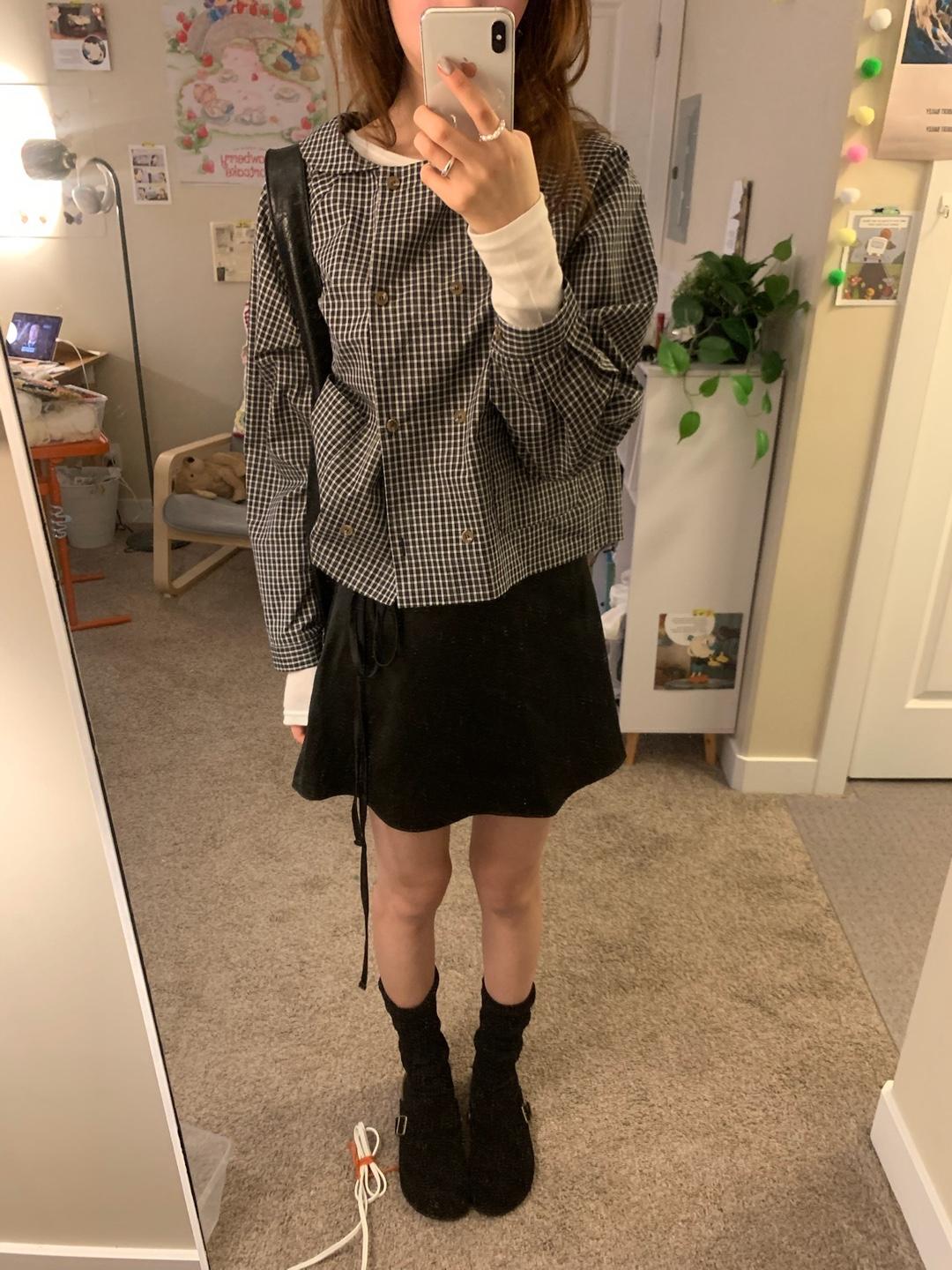 double button jacket