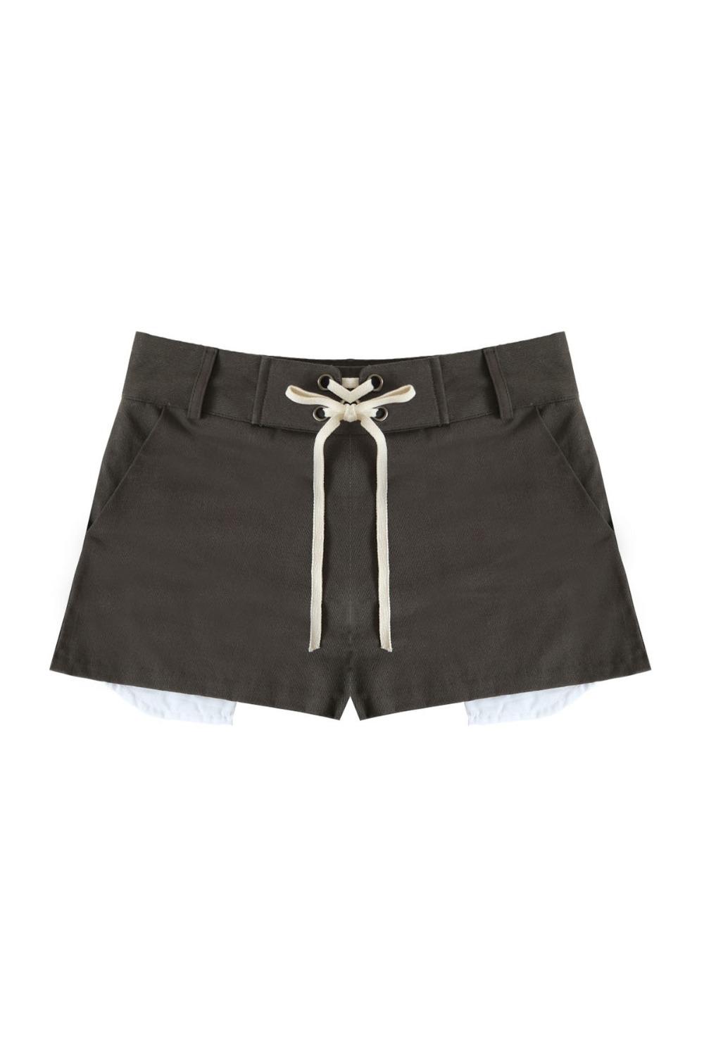 Corset Shorts Khaki
