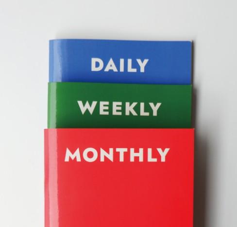 [후르츠후라이] Schedule note 스케줄 중철 노트