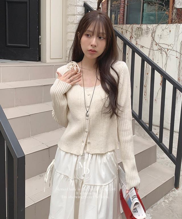 모노데일리 best)  웨든 가디건 (나시, 가디건 일체형)