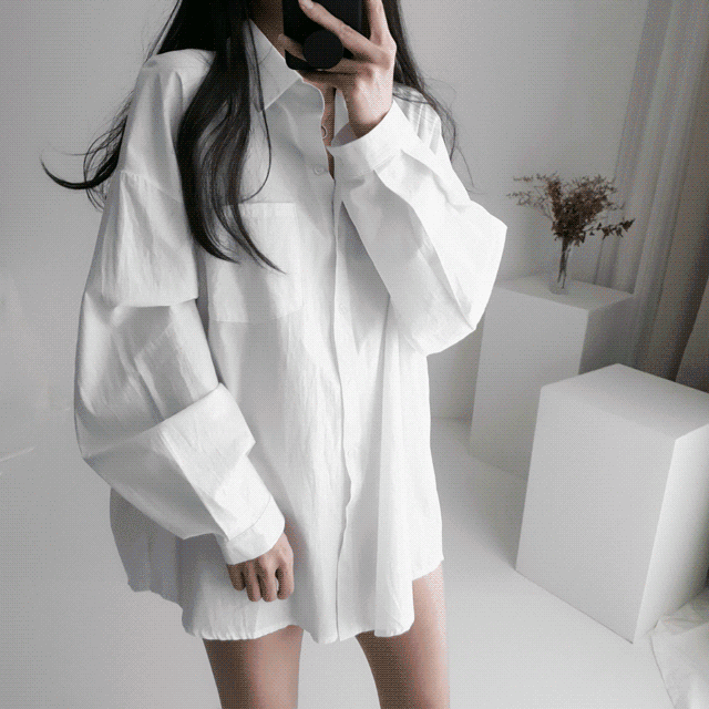 [남친셔츠 보호본능~2XL] 오버핏 셔츠 사계절 남방 (6col)