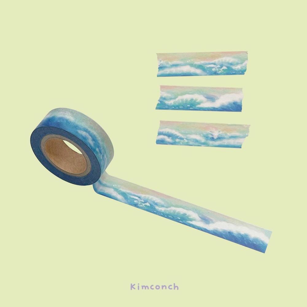 돌핀웨이브 마스킹테이프