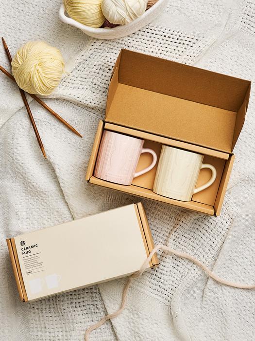 윈터 버디위크 니트 머그 세트 (2P)