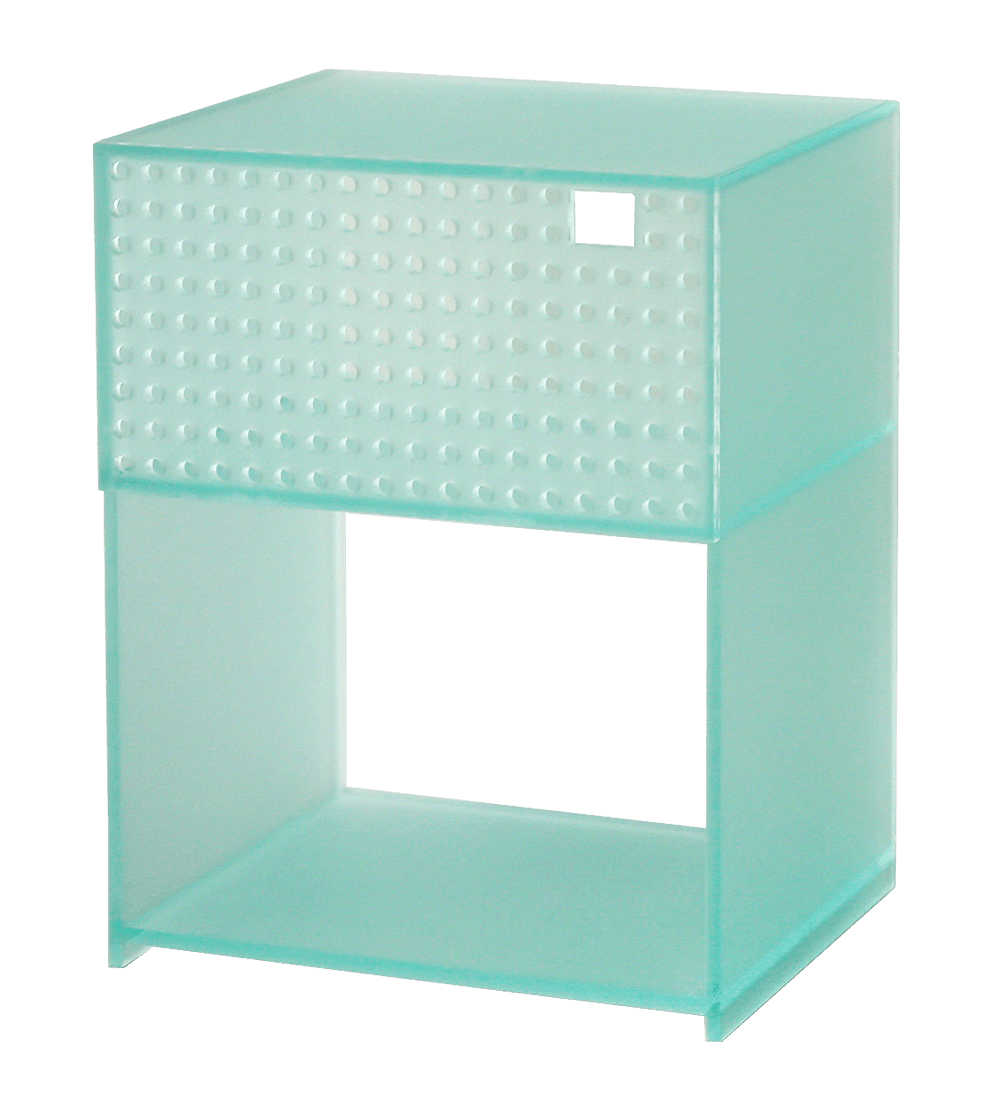 Mini audio rack 2404 - AQUA