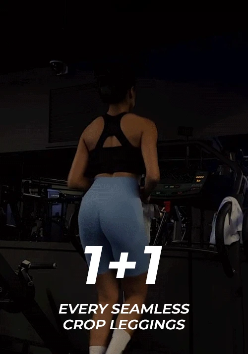 ♥1+1♥ 에브리 심리스 크롭 레깅스 - 3color