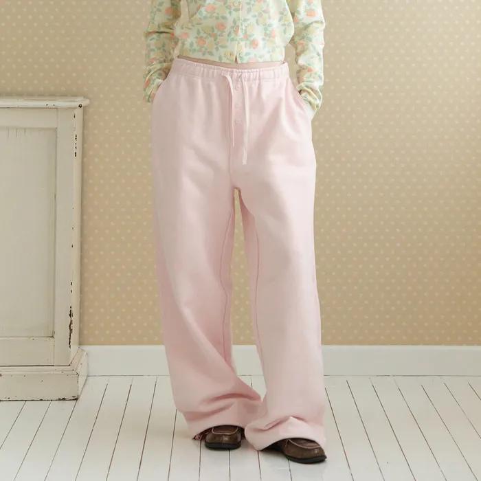 TT LOGO SWEATPANTS_LIGHT PINK