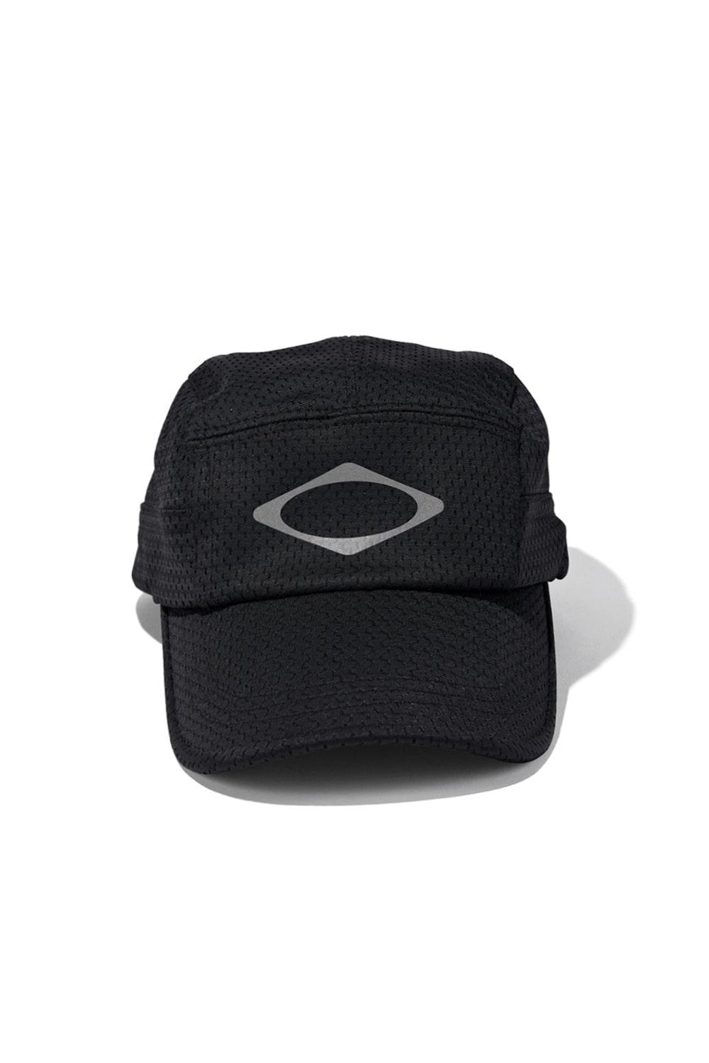 FW RHOMBUS RUNNING CAP_BLACK