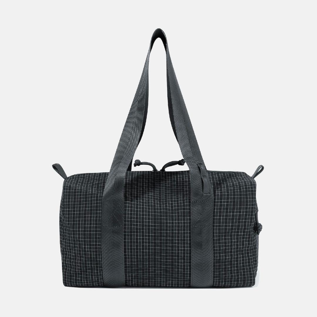 Micro Duffle Bag Black Grid