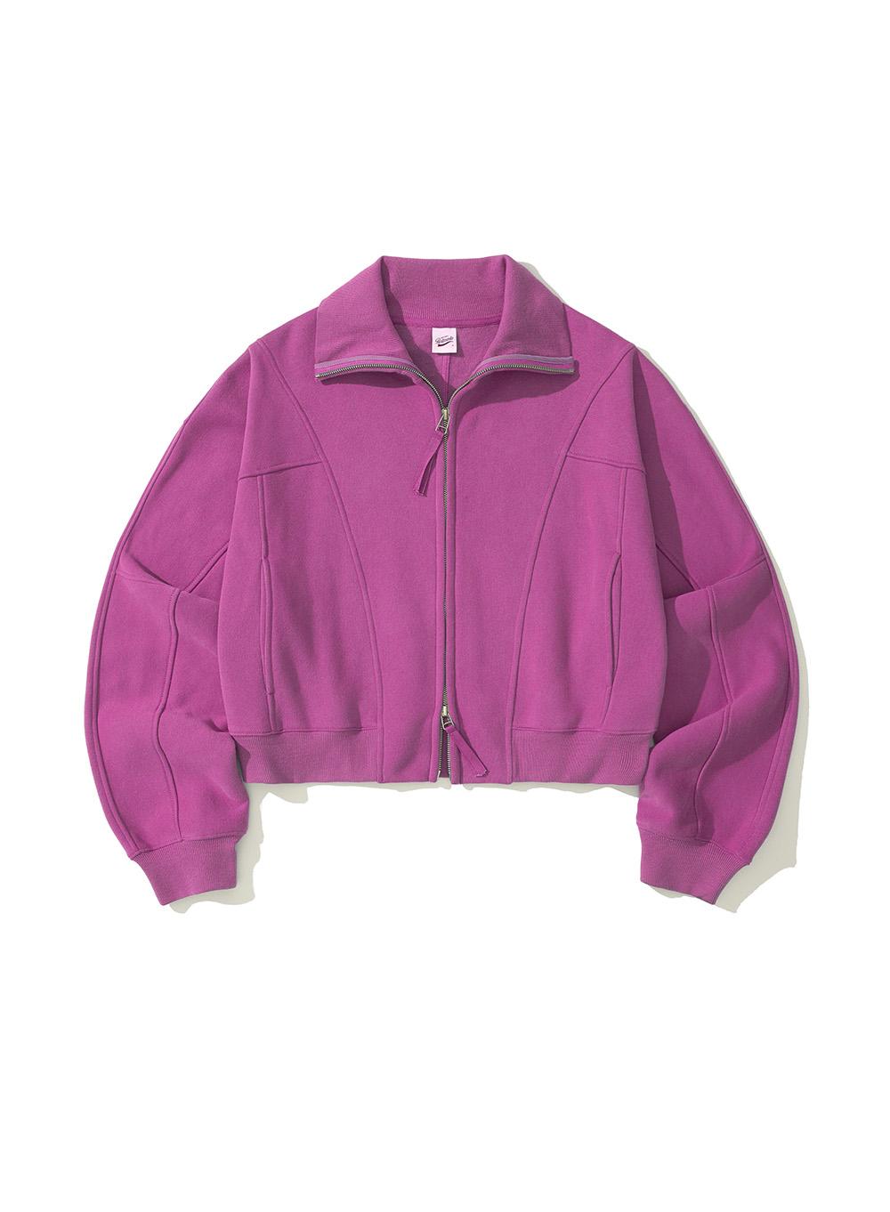 [WOMEN] LINE JERSEY TRACK TOP_VIOLET