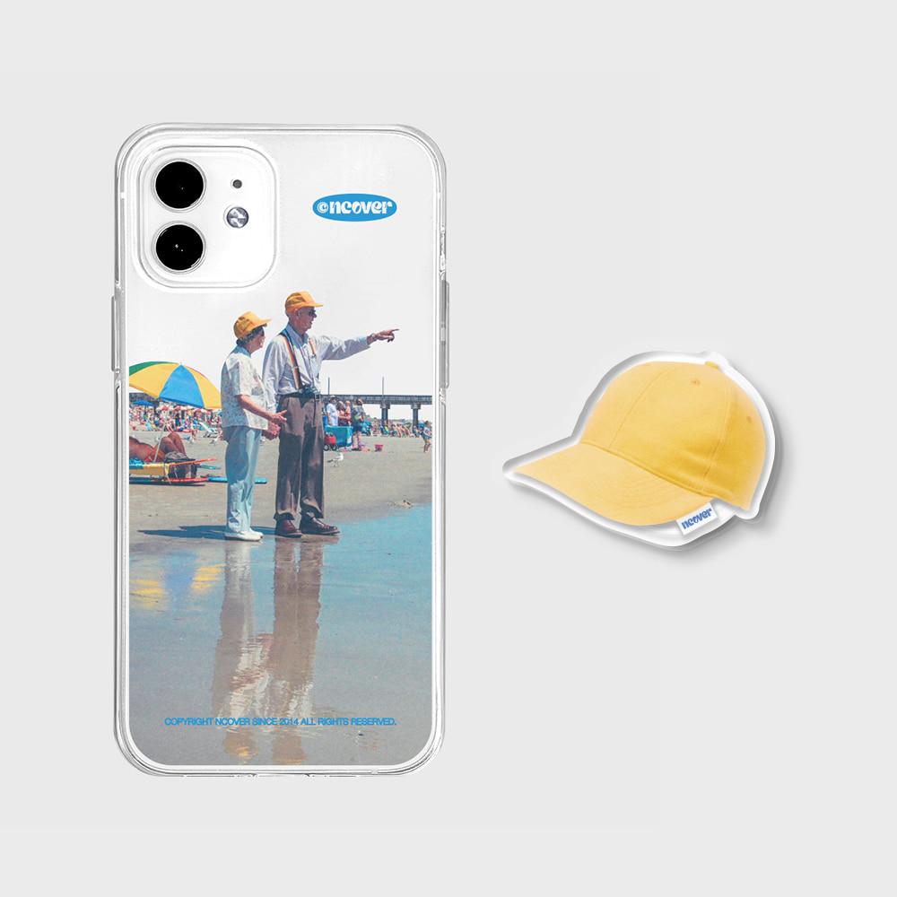 OLD COUPLE YELLOW CAP SET(젤리 + 아크릴스마트톡)