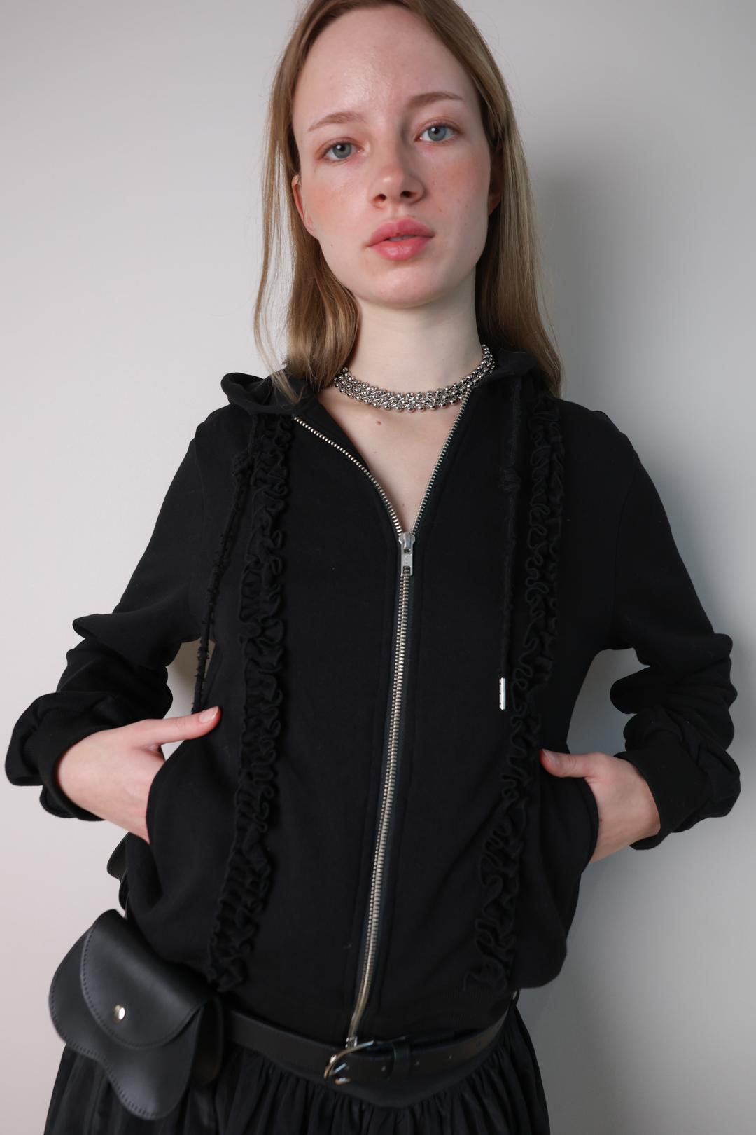 FRILL LOGO HOODIE ZIP-UP