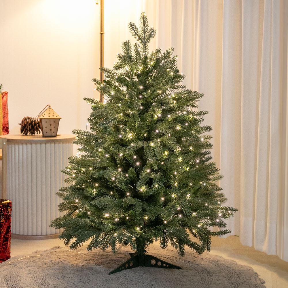 크리스마스트리 미니 PE 마운틴트리 100cm 지네전구 200P 포함