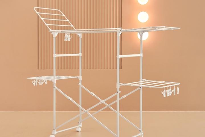 화이트 빨래건조대 유로