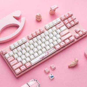 바밀로 2세대 벚꽃 매화 키보드 Varmilo LED 무접점