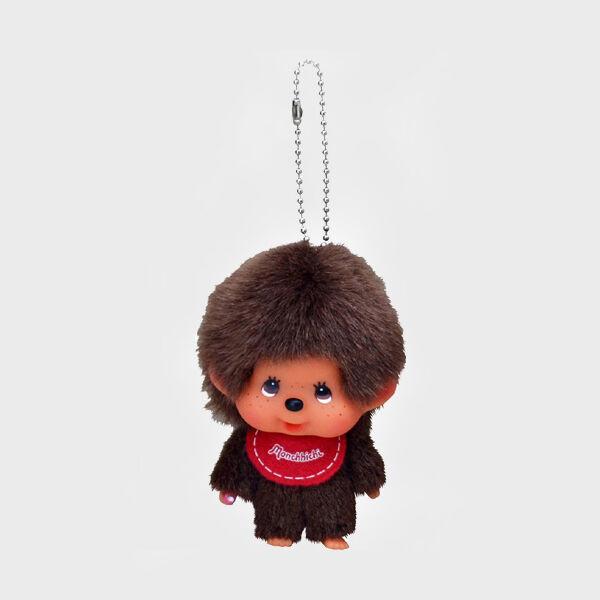 Big Head Monchhichi SS Boy Keychain