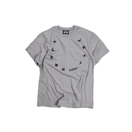 Star Lost T-Shirt Grey Small fit
