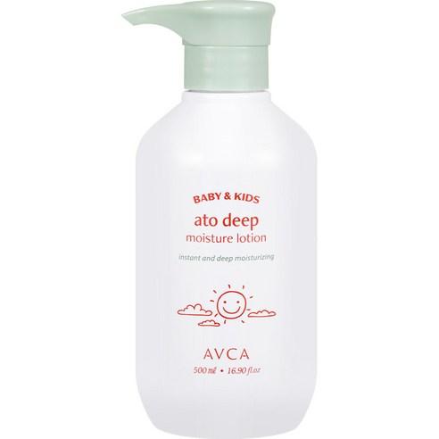 아브카 베이비 앤 키즈 아토 고보습 로션, 500ml, 1개 - 유아로션 | 쿠팡