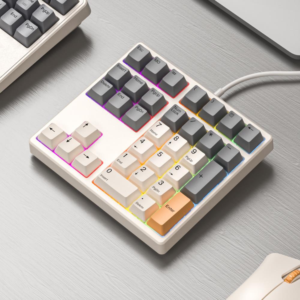 매직포스 MF34 기계식 숫자 넘버 텐키 저소음 키패드 키맵핑 지원 게이트론 갈축