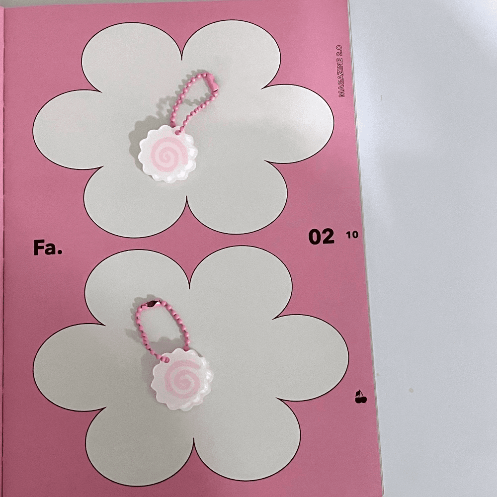 Narutomaki keyring 나루토마키 키링 어묵 아크릴 일본 도쿄 y2k 키치 군번줄