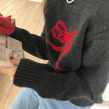 헤디슨 리본포인트니트 (3color)