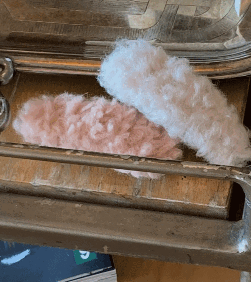 원터 양털 헤어핀 (2color)