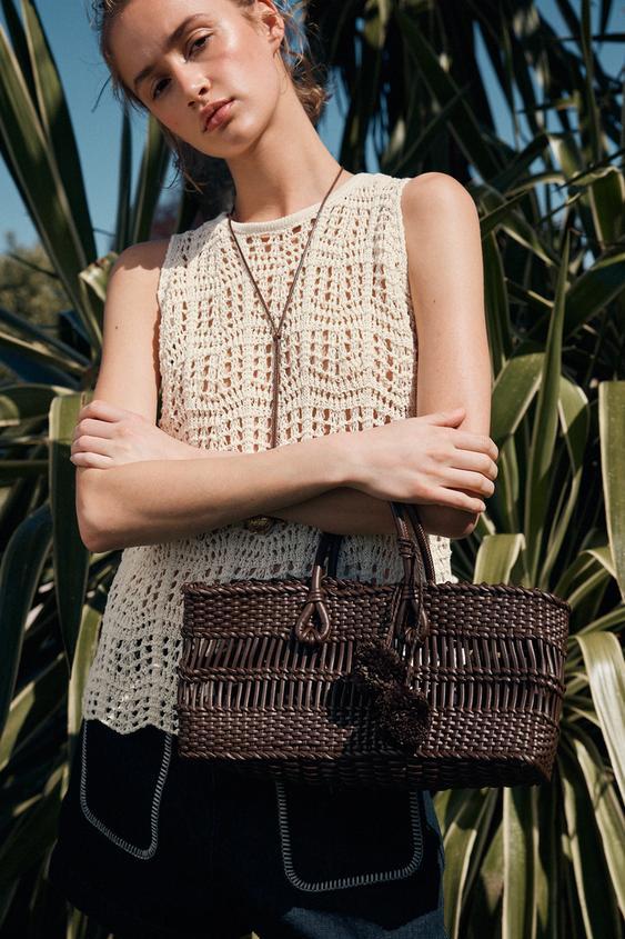 BRAIDED HANDBAG