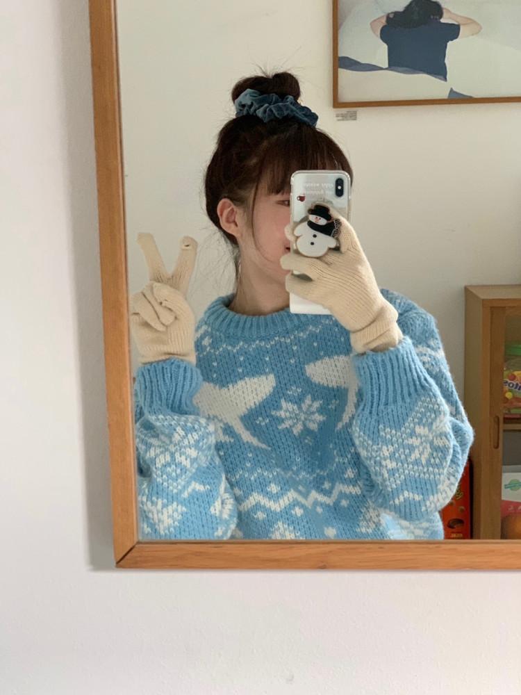 (sale) 폴라 베어 니트