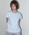 레이스 스타 레이어드 티 (SKY BLUE) F25QB118