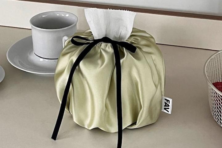 POY TISSUE (GREEN) 휴지 커버