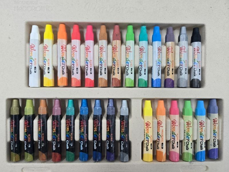 원더쵸크 178 28색 혼합28본