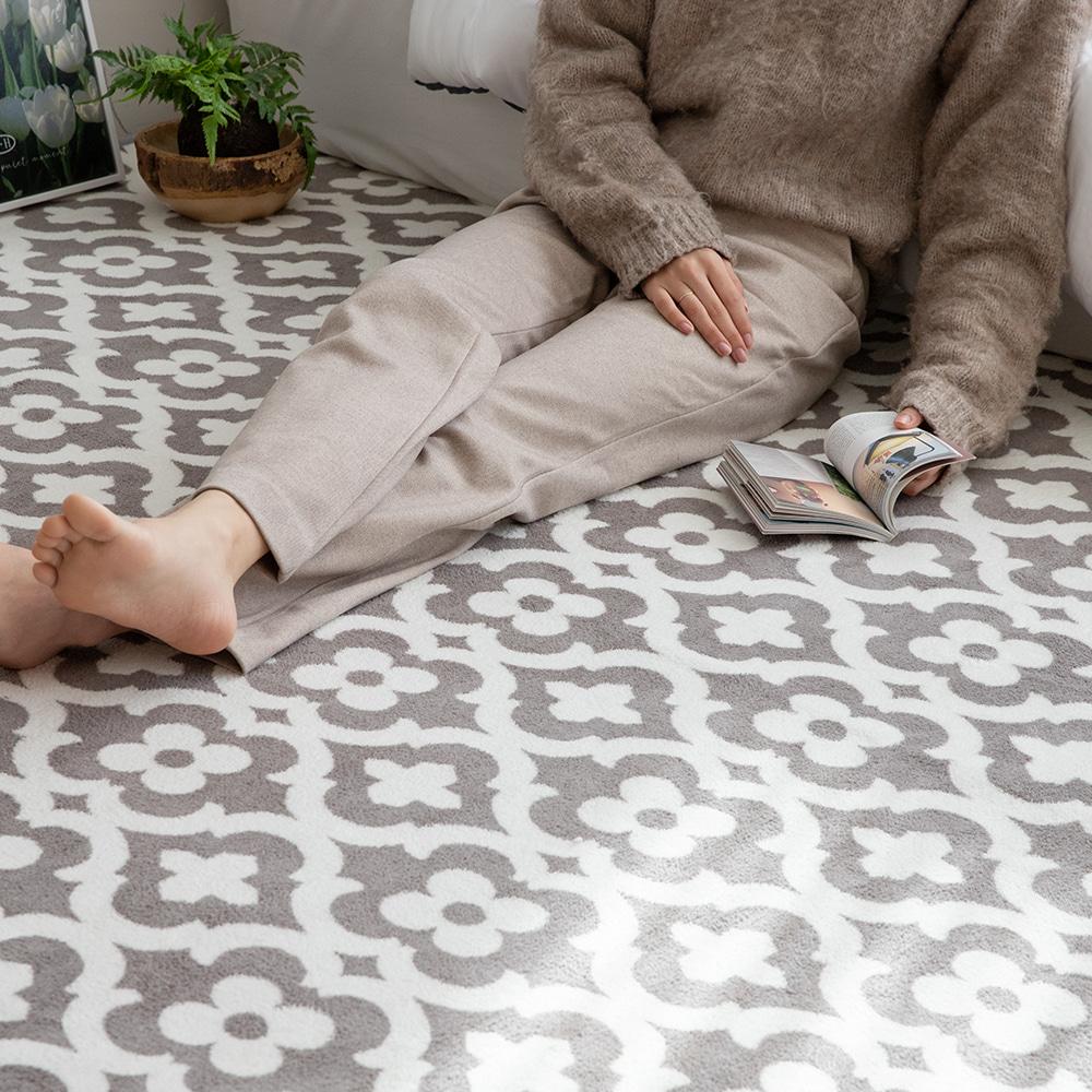 페르시안 빈티지 패턴 러그 카페트 (워셔블) 3colors 4size