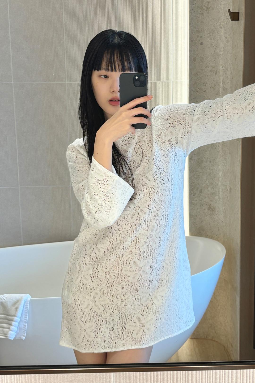 Cara Mini Dress_White