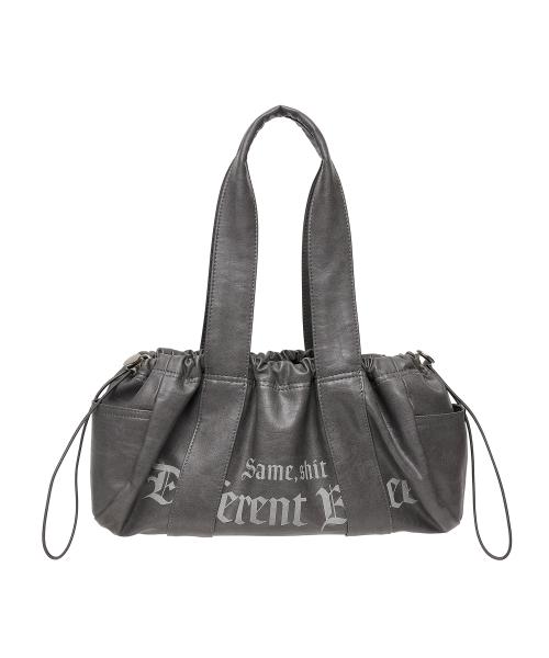 Shirring Duffel Bag Charcoal