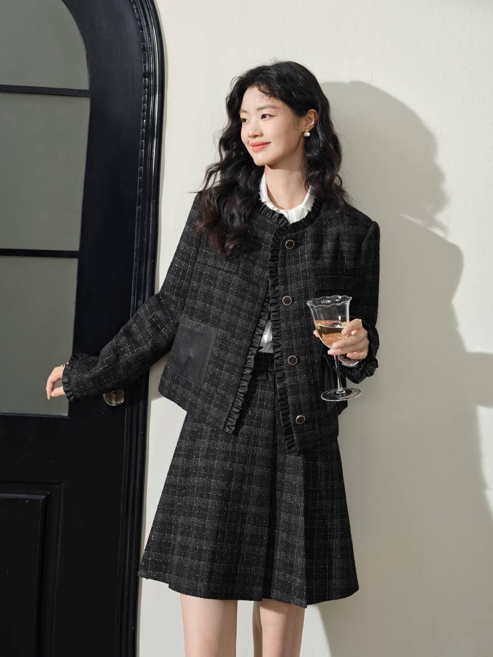 Jacket and Skirt Set