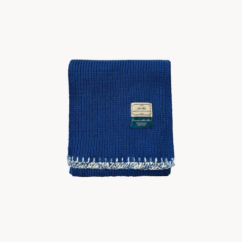 벤앤쿠 Snug Stitch Muffler -Royal Blue