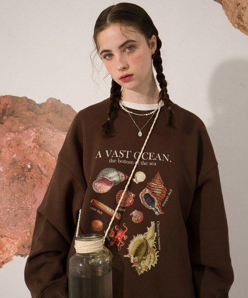 Vast Ocean Sweatshirt(CHESTNUT)
