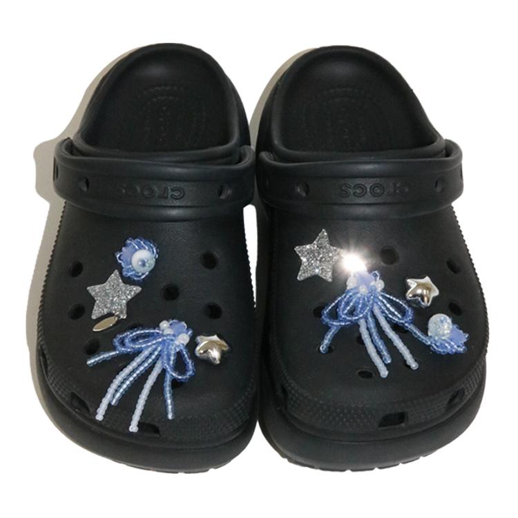 shooting star shoe charm