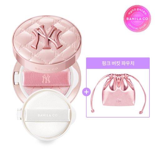 [바닐라코xMLB] 화이트 쿠션 PINK EDITION (케이스+리필1개) SET