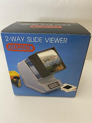 빈티지 투웨이 슬라이드 뷰어 CAPITOL 박스 + 설명서