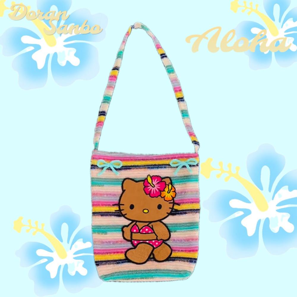 보헤미안 태닝 비키니 키티 여름 크로스백 숄더백 태닝키티